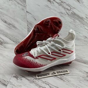 Adidas Adizero NC State Wolfpack PE Men Baseball Cleats Nby Red